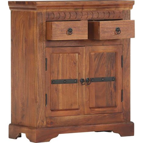 Maison Exclusive - Buffet 63x30x75 cm Bois d'acacia massif (1/5)