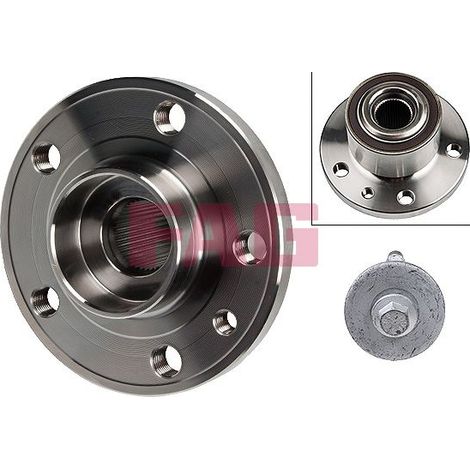 Kit de roulements de roue Schaeffler FAG 713 6604 60 VOLVO 30736501 31360096