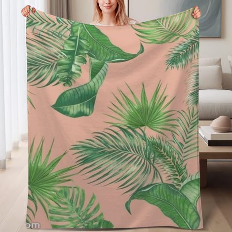 Couverture de lit en polaire, douce et chaude en microfibre pour le printemps, décoration intérieure stylée, cadeau pour femmes et hommes, 6080 pouces (1/4)