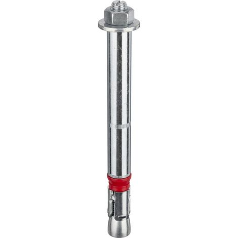 Jcp Fixings Heavy Duty Anchor Hex Stud & Nut BZP CE 24mm/M16 x 1 Box of 10 (1/2)