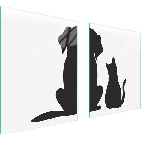 GLASSCHUTZPLATTE FÜR HERD 85x52 TIERE (1/5)