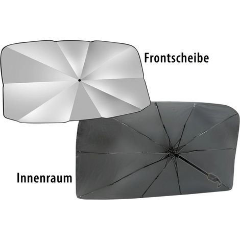 Cartrend Sonnenschirm für Frontscheibe 135 x 120 cm