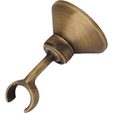 Supporto doccia regolabile in stile retrò in bronzo massiccio per doccetta - ALTRO (1/3)