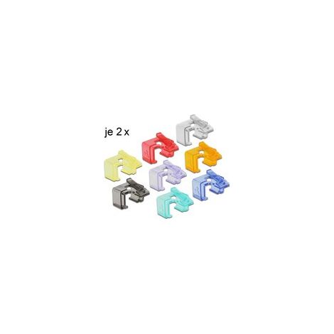Set di Clip di Riparazione Multicolore Delock 16 pezzi (1/3)