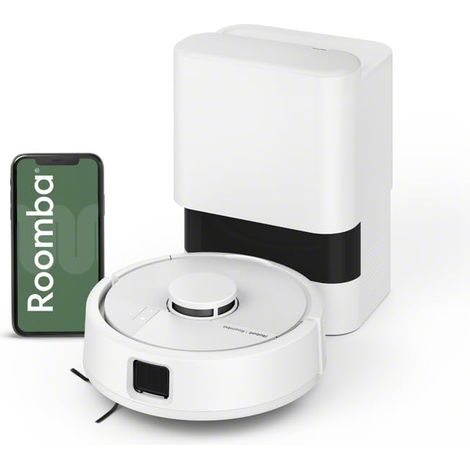 iRobot Roomba Mini Bianco - Robot Aspirapolvere Lavante + Base AutoEmpty - 7000 Pa - Sacco per la polvere (stazione) 2,5 L (1/5)