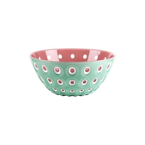 Guzzini - Contenedor de 25 cm de San 'Le Murrine' (Verde Matcha- Blanco-Malva)