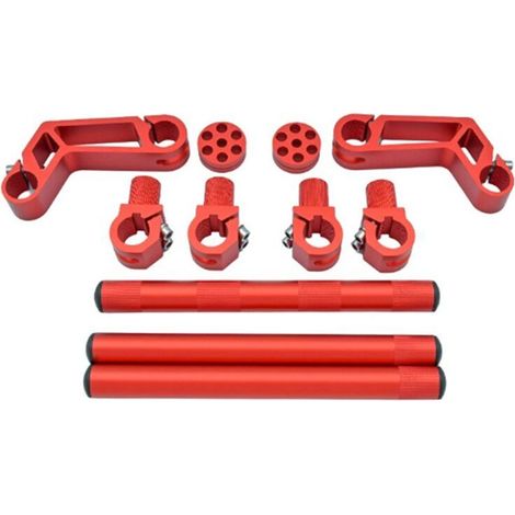 Guidon de Moto Réglable et Amovible pour Pit Bike, Dirt Bike, Scooter, 125 Cc. (1/2)