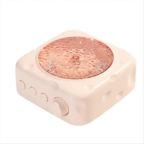 Portable Bluetooth Vinyle Enceinte avec Mood Lighting et Eau Ripple Projection, Vintage Style B (1/5)