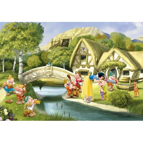 Komar Snowwhite 368 x 254 cm, Papier peint panoramique 8-4110, photomurale sur intissé (1/3)