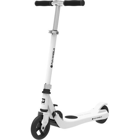 Electric scooter for children FUN WHEELS WHITE (1/4)