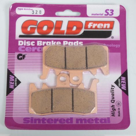 Plaquette de frein Gold Fren pour Moto Aprilia 1100 Tuono V4 (1/3)