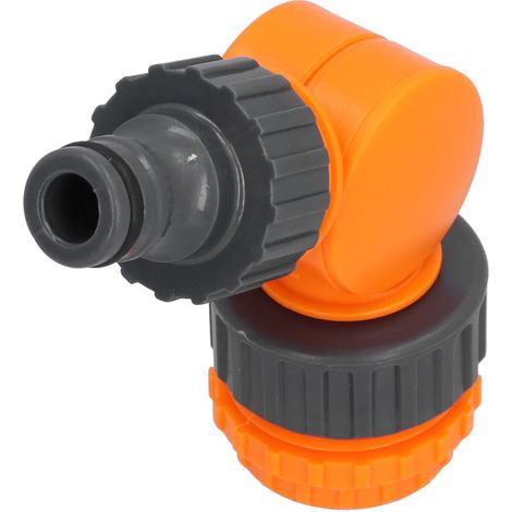 Plastic Faucet Hose Quick Connector 180 Degree Rotating Adapter Coupler for Garden Irrigation