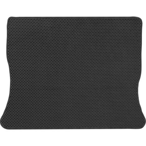 Alfombrilla de maletero de EVA para Volkswagen Golf I II Hatchback de 1974-1992, diseño de panal de abeja - NEGRO (1/5)