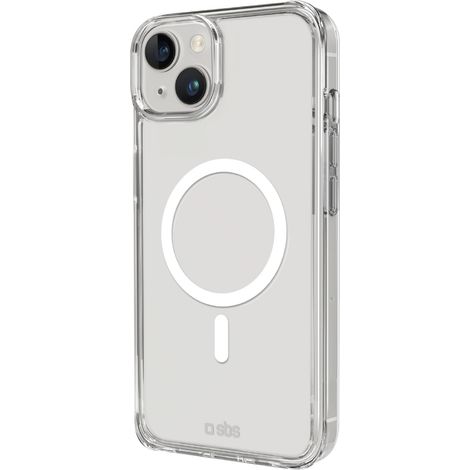 SBS Cover Trasparente Rigida Compatibile Con Ricarica Magsafe Per Iphone 15 Plus/14 Plus (1/4)