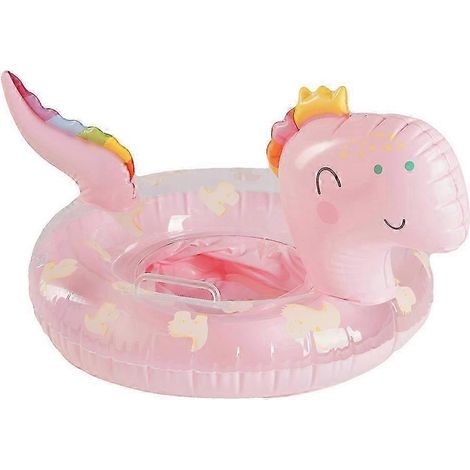 Bouée gonflable dinosaure pour enfant (2025) avec siège de sécurité pour tout-petit (1/5)