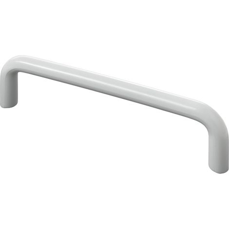 Hettich Möbelgriff Kunststoff weiß 10,0 x 138,0 x  34,5 mm - 1 Stück Möbelgriffe