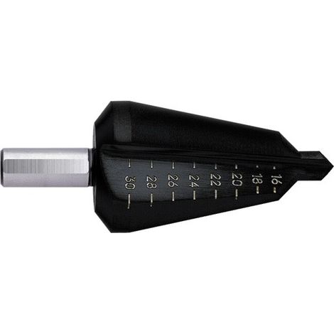 BR.HSS P/ TUBO Y CHAPA 9 MM, N  3    16,0-30,0x72 MM