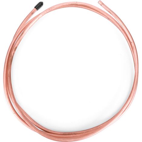 Tube en cuivre C1100 T2 de 2m, Tube à bobine souple pour climatiseur et réfrigérateur, diamètre extérieur 6mm/ID 4.8mm