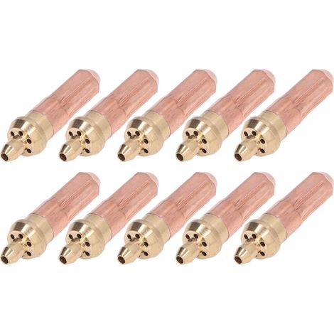 10 pièces Buse de Soudage Haute Température, Excellente Concentricité pour Flamme Puissante, Découpe au Gaz 1 (1/5)