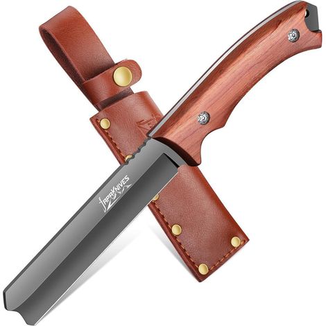 Japaknives Survival Messer Outdoor Bushcraft Jagdmesser feststehende Klinge (1/5)