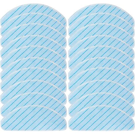 Paquete de 20 paños de limpieza lavables para Ecovacs Deebot T9 AIVI T9 Modelo T9 (1/4)