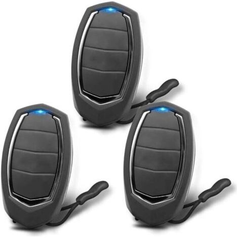 BARKBUSTERS 433,92 MHz Telecommande Portail,Lot de 3 Telecommande Porte de Garage Compatible avec MOTORLINE Falk MX4SP MXS4SP MX5SP RCM DSM,4 Canaux (1/4)