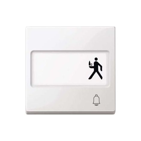 Interruptor merten meg3365-0319 acabado brillante campo personalizable