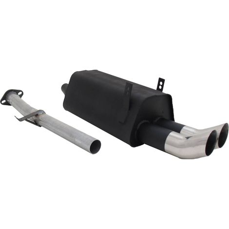 Silencieux Echappement BMW Serie 3 E36 316 / 318 - 2x76mm DTM-13680832