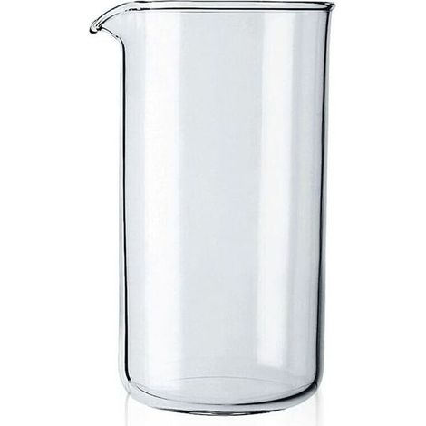 Tasse Pour Cafetiere A Piston - Verre Borosilicate - Capacite 0 35 L - Transparent - 1 Piece (1/3)