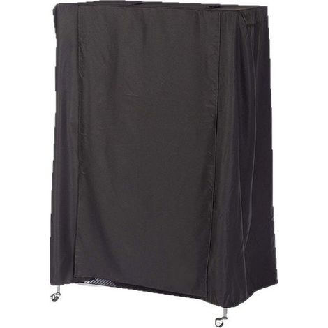 Housse de cage à oiseaux - Housses anti-poussière - Protecteur de cage à oiseaux - Tissu Oxford 210D - Housse pour cage de perroquet - Housse extérieure - Occultant - Imperméable - 10469122cm - Noir (1/5)