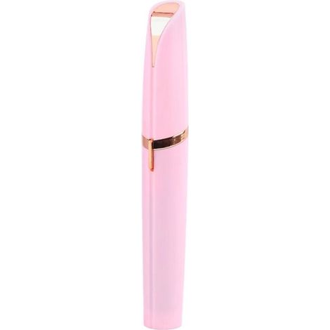 Tondeuse à sourcils pour femmes, épilateur électrique indolore, rasoir à sourcils, tondeuse pour les lèvres, la moustache et le menton avec peigne à sourcils (or rose) (1/5)