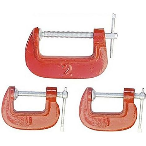 Satz von Zwingen, Zwinge D0636N 1"-2", Befestigungsklemmen