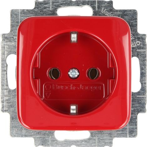 Mécanisme prise SCHUKO® rouge Reflex SI