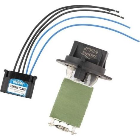 Resistance Chauffage + Faisceau Electrique 206 307 C3 Xsara Picasso Résistance Moteur Ventilation 6450JP 6450.JP (1/4)