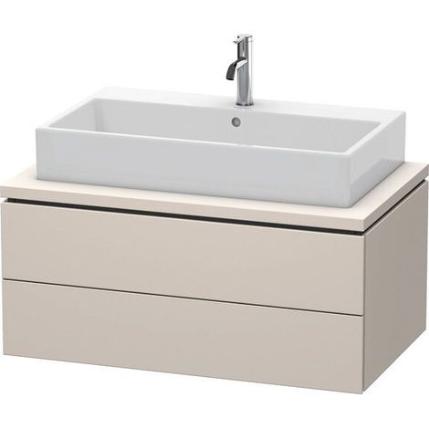 DURAVIT LC581808383 L-Cube KWTU blanc, coin droit, 920x547x400 mm