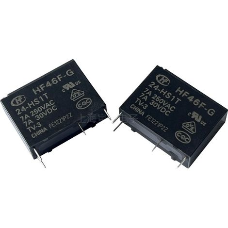 Original Xiamen Hongfa HF Relay HF46F-G/24-HS1T 24VDC 7A HF46F-G/24-HS1T