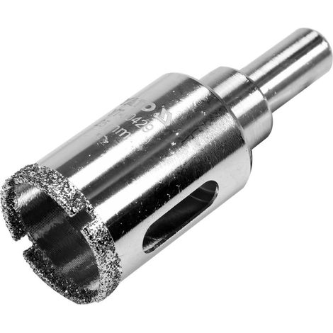 YATO, modelo YT-60429, Broca de diamante, 1 pieza, ideal para perforar materiales duros como concreto y cerámica, alta resistencia y durabilidad, herramienta profesional (1/4)