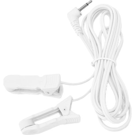 Câble de connexion pour électrodes TENS 2.5mm avec pinces crocodiles pour massage portable