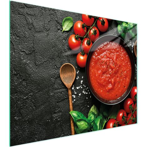 TABLA DE CORTAR DE VIDRIO 52x40 COMIDA (1/5)