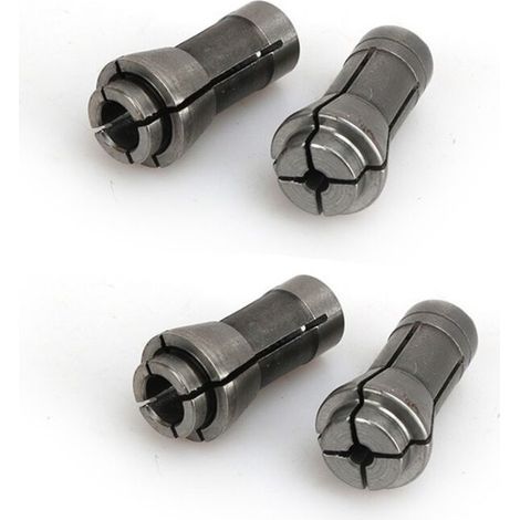 Mandrino a pinza per impieghi gravosi da 2 x 3 mm + 2 x 6 mm per smerigliatrice pneumatica