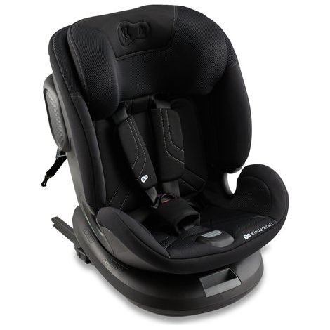 Kinderkraft Xpedition 3 I-Size Seggiolino Auto 40-150 Cm 0-36 Kg Girevole 360° Isofix Reclinabile Nero