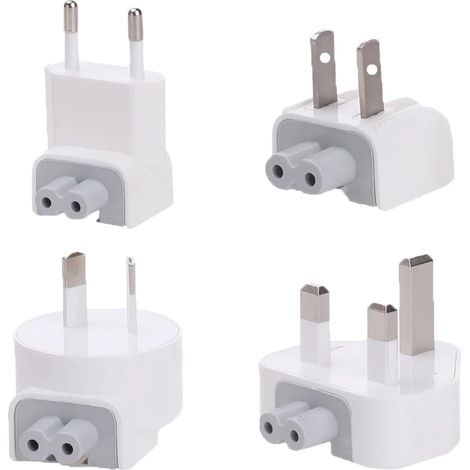 Adaptateur CA de Rechange Universel, 4 en 1 EU/US/UK/AU Kit de Prise Adaptateur Universel de Voyage pour Chargeur Adaptateur (1/5)