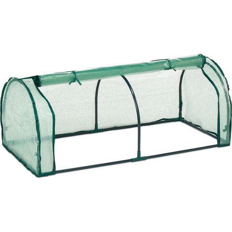 Pratica serra da giardino portatile per ortaggi 200 x 100 x 100 cm in PE verde 130015031