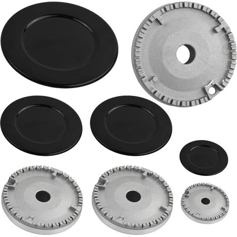 4 x Gas Burner Caps - Crown Hat (1/5)