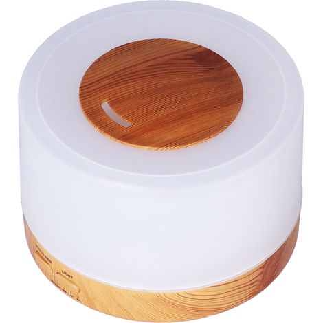 Diffuseur d'huiles essentielles 500ml, télécommande, ABS, brume colorée, humidificateur parfumé pour maison, prise UE 100-240V (1/5)