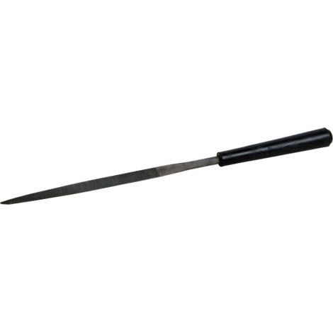 Lima de aguja triangular de 6' de longitud con mango de goma 09516133