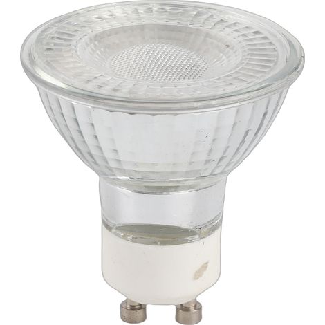 Ampoule LED COB GU10 5W à luminosité réglable, spot lumineux pour chambre ou bureau, 220V (1/5)