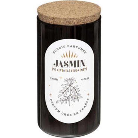Bougie Parfumée en Verre "Snow" 230g Jasmin (1/2)