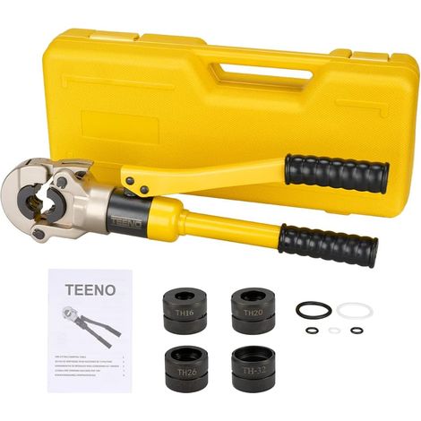Pince à Sertir Multicouche, Pour Tuyau en Plastique en Aluminium,Tuyaux en Acier Inoxydable, Pour Raccords sur Tubes: TH16, TH20, TH26, TH32 (1/5)