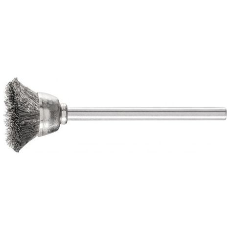 Mini brosse boisseau TBU 1803/3 INOX 0.10 D18xB3xL6 mm VA PFERD (Par 10)